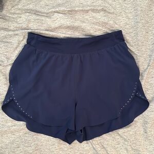Lululemon Fast and Free Reflective High-Rise Classic-Fit Short 3" Night Sea